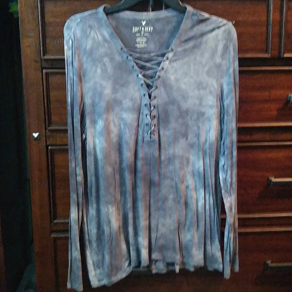 Lace Up Tee